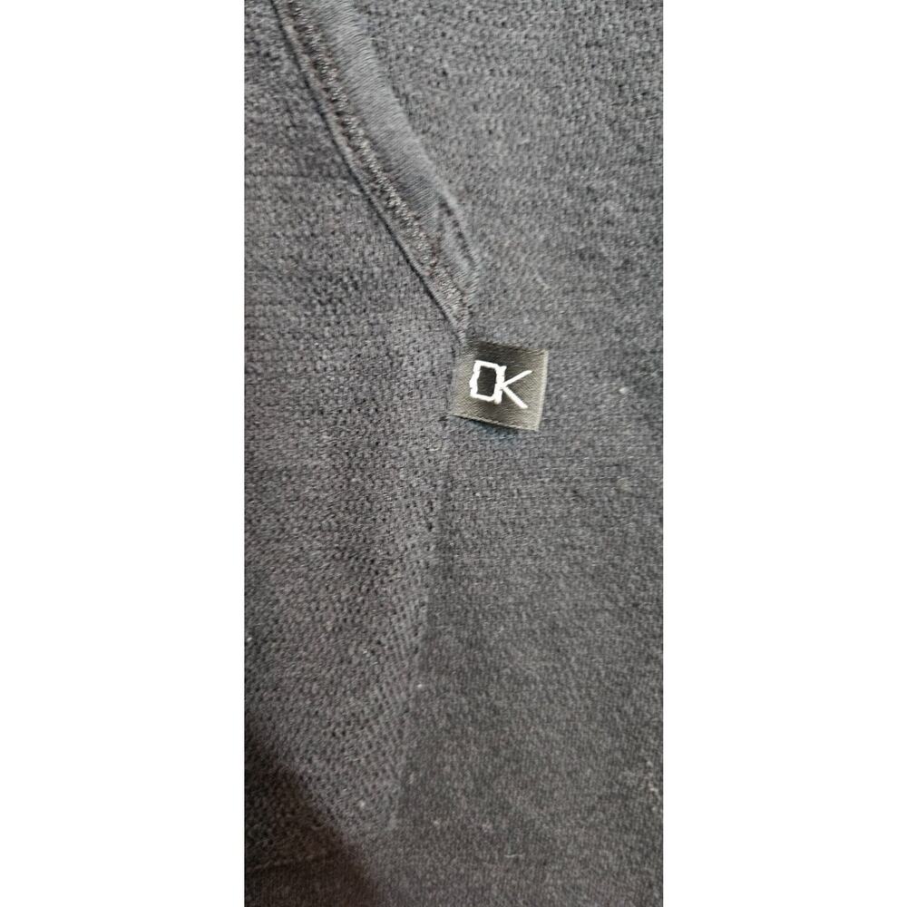Donna Karan Intimates Womens Hoodie Small Black Drawstring Pajama Top Loungewear - Picture 4 of 9